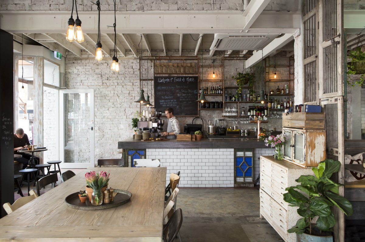 Кафе в стиле Loft