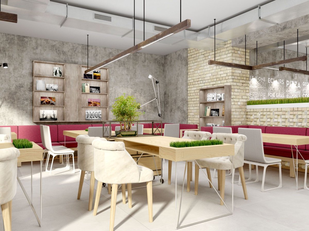 Интерьер кафе