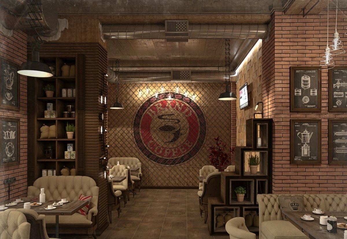 Ресторан в стиле лофт в центре Москвы