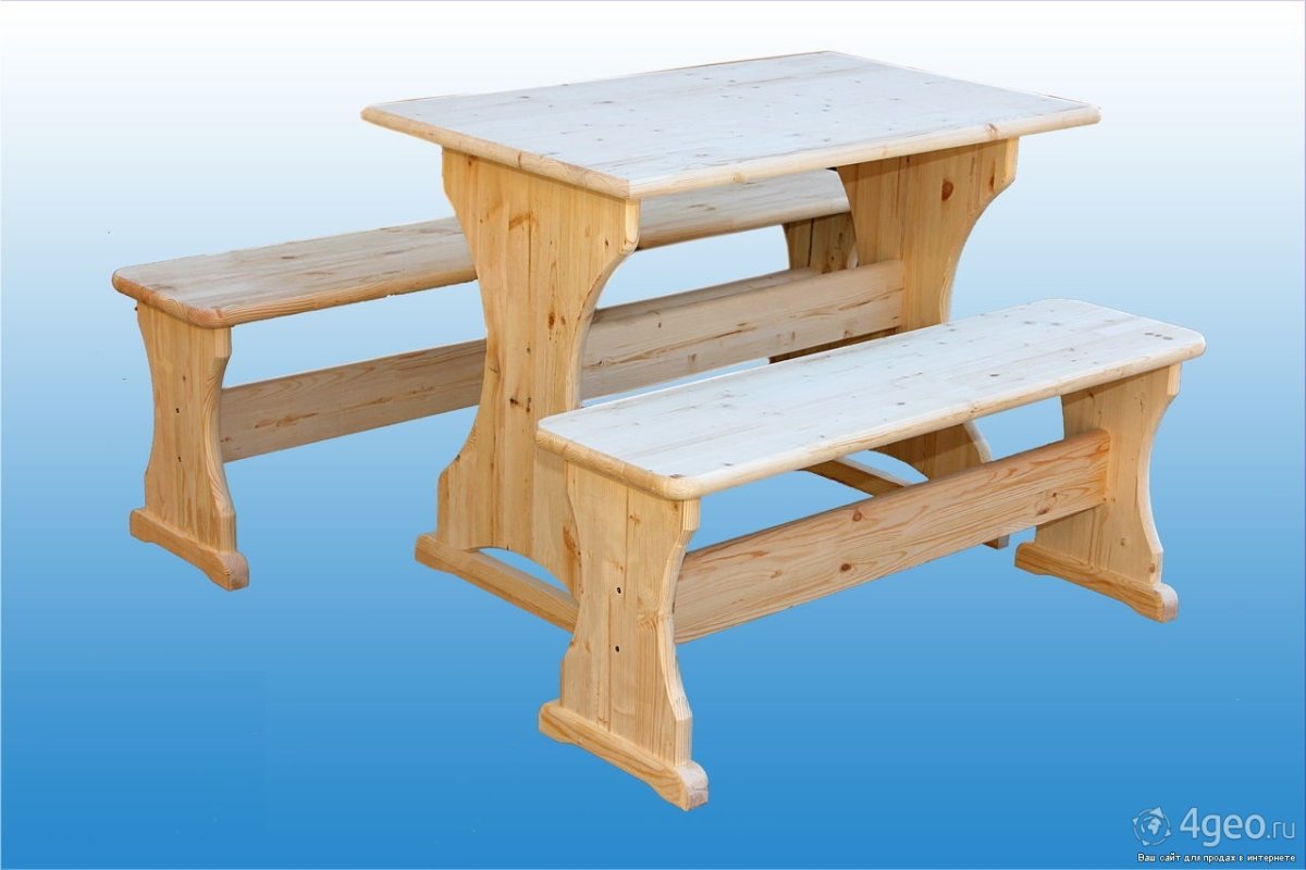 Угловая скамейка для бани