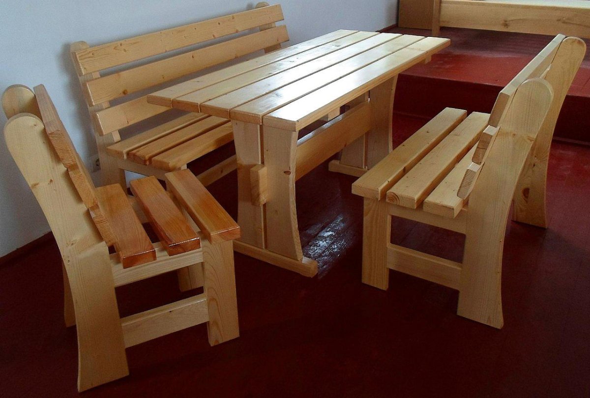 Стол в баню