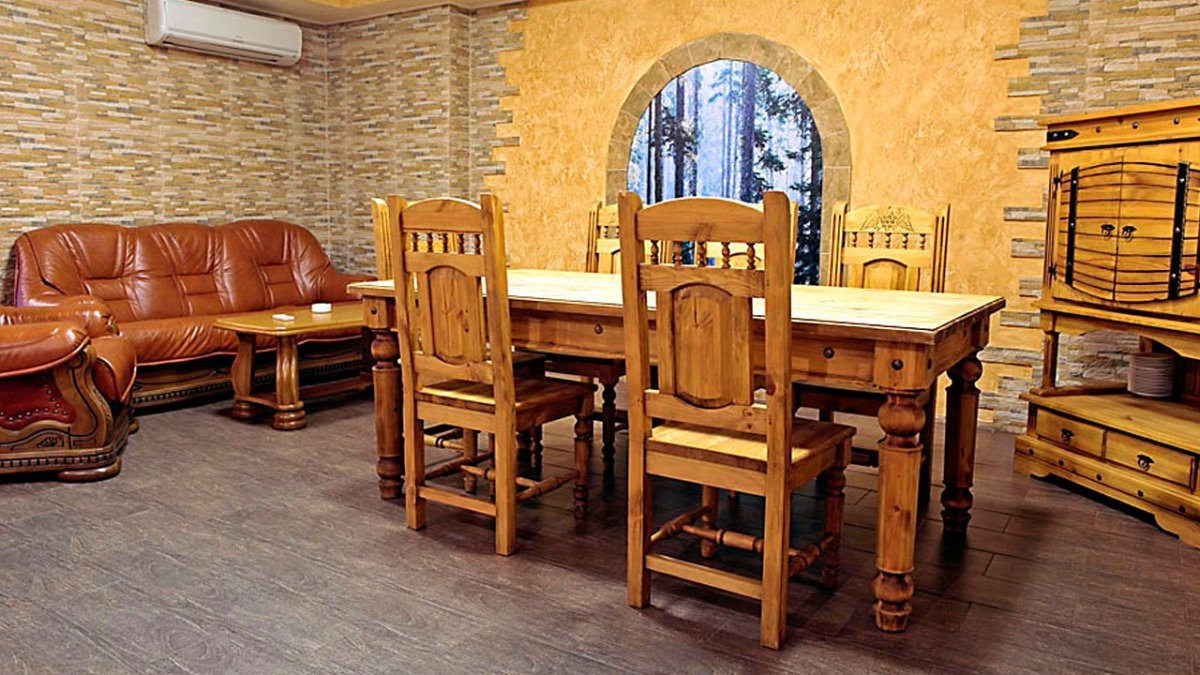 Мебель для бани в комнату отдыха