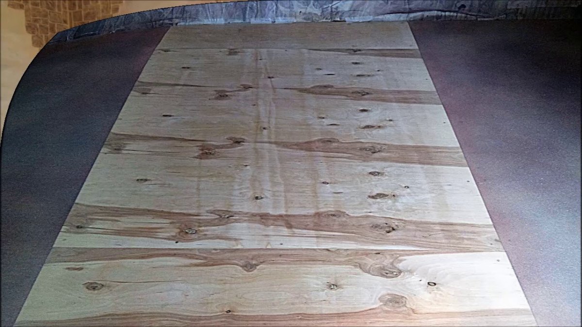 Пол из фанеры