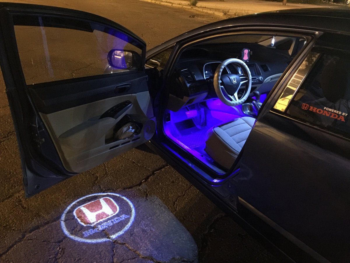 Подсветка дверей Хонда Цивик 4д