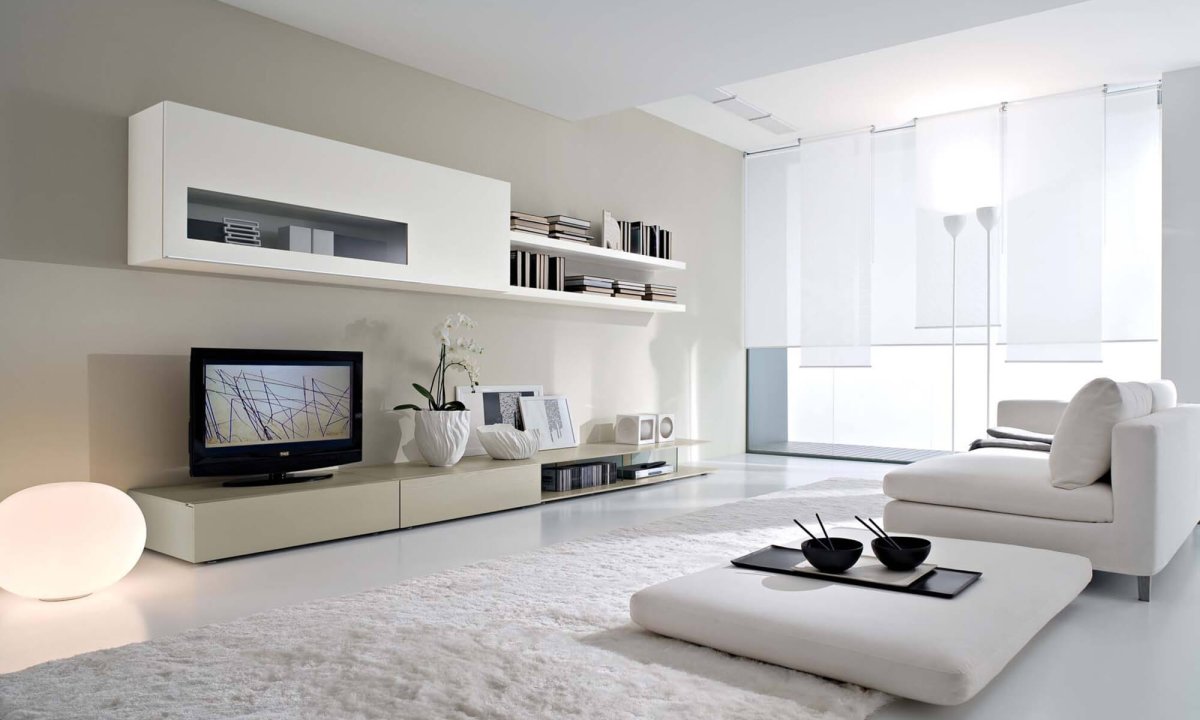 Мебель в гостиную в современном стиле Минимализм