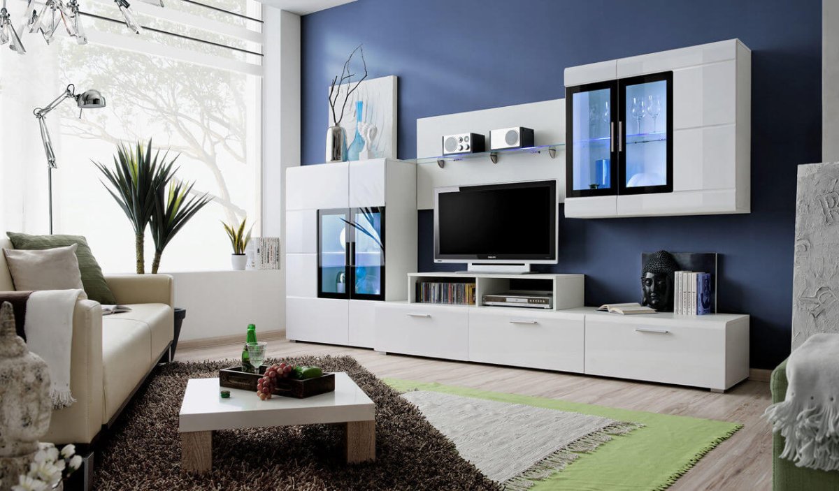 Мебельная стенка хайтек