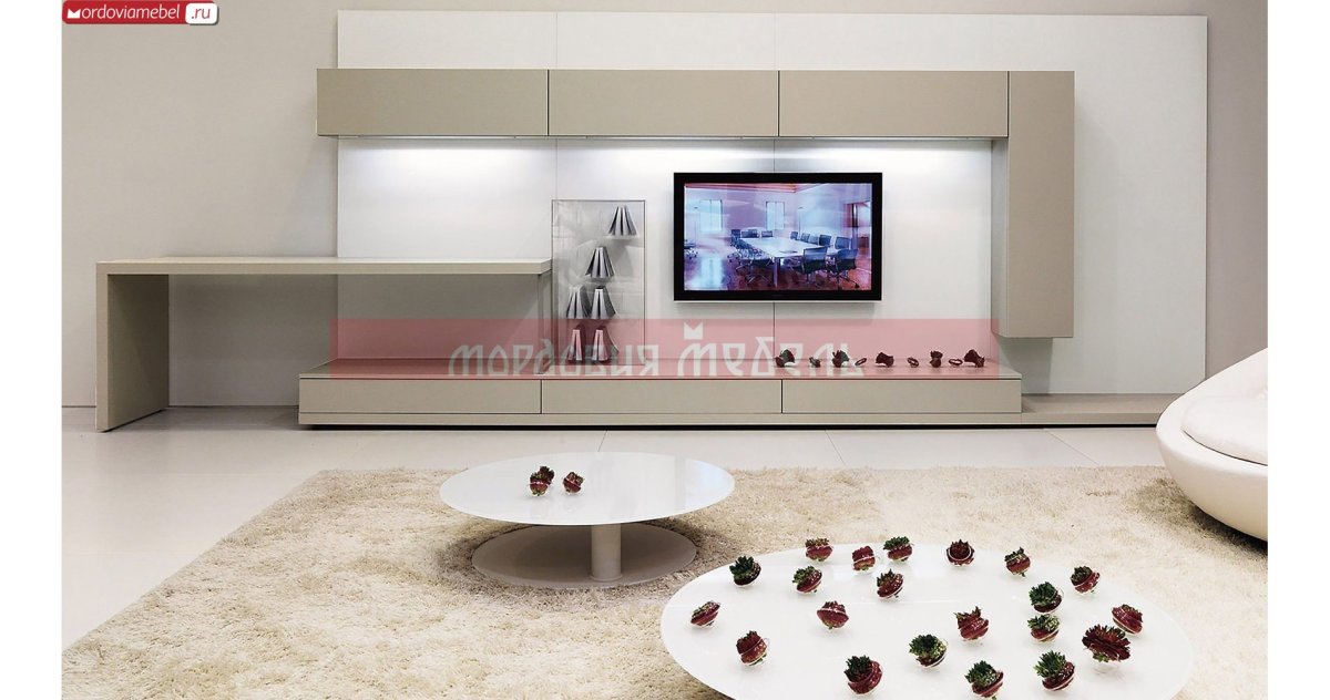 Интересные элементы в гостиной