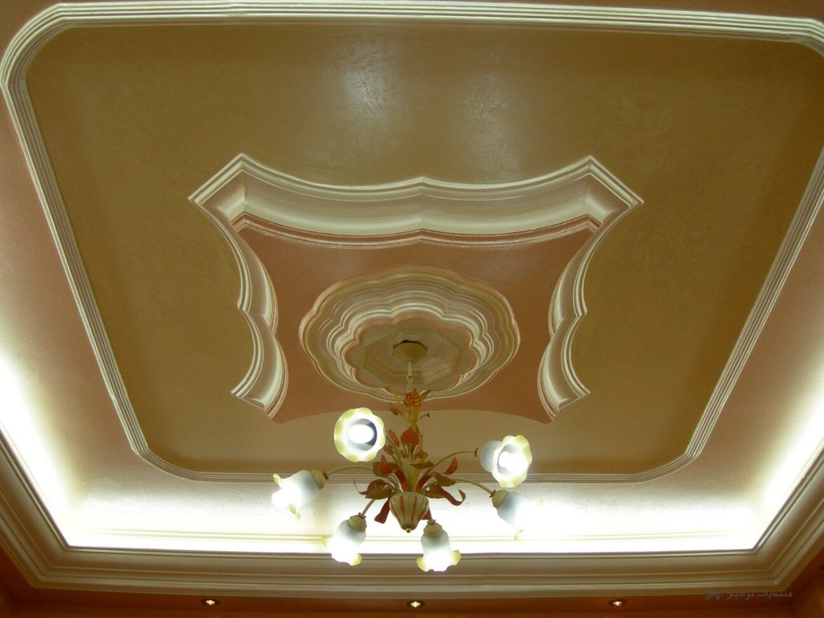 Гипса кардон потолок фигура фото