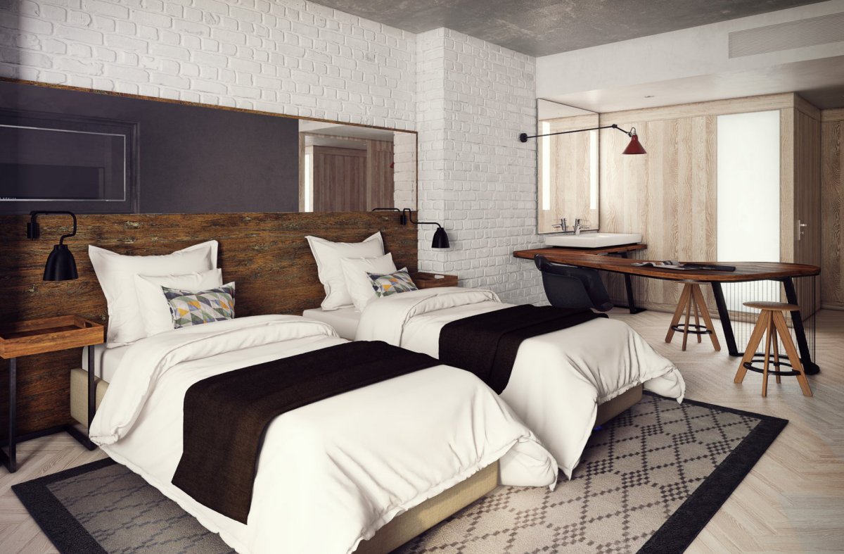 Лофт брутализм