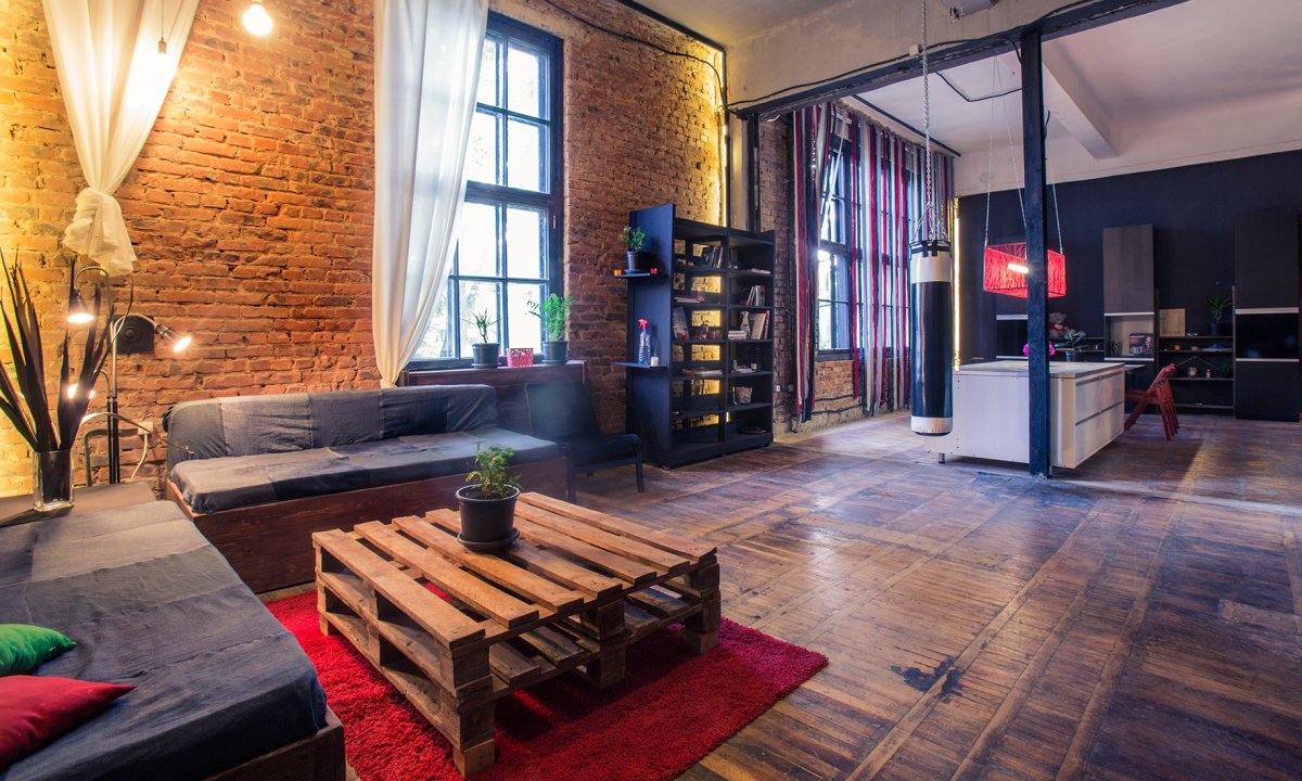 Стиль Индастриал Бруклин