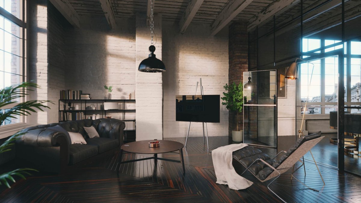 Гостиница в стиле лофт