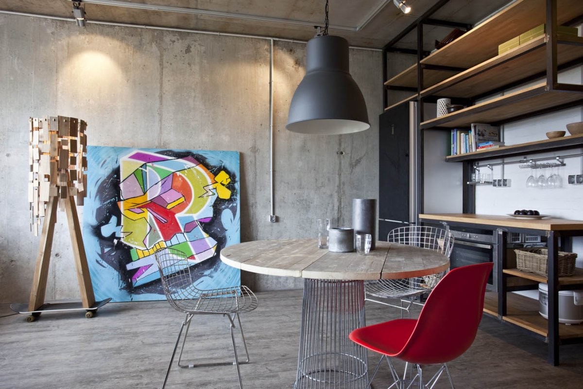 Лофт Индастриал в интерьере