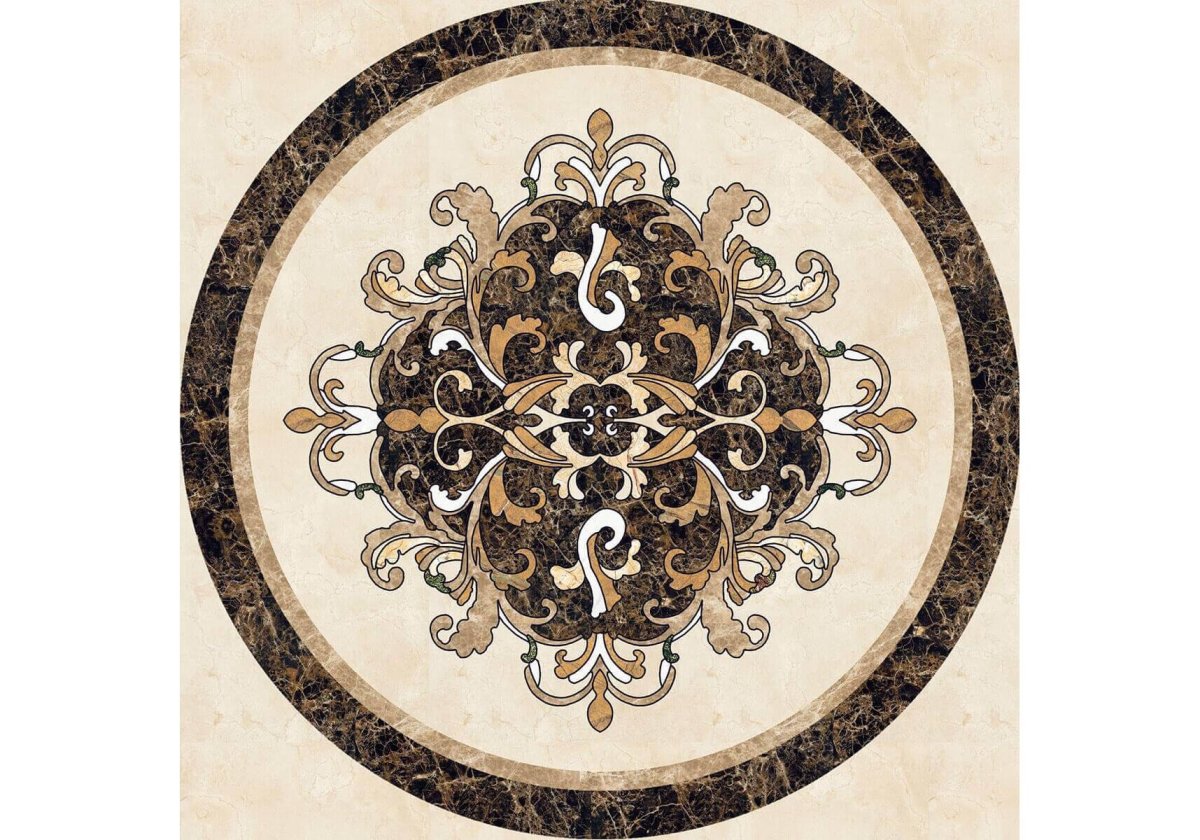 Художественные полы из керамогранита