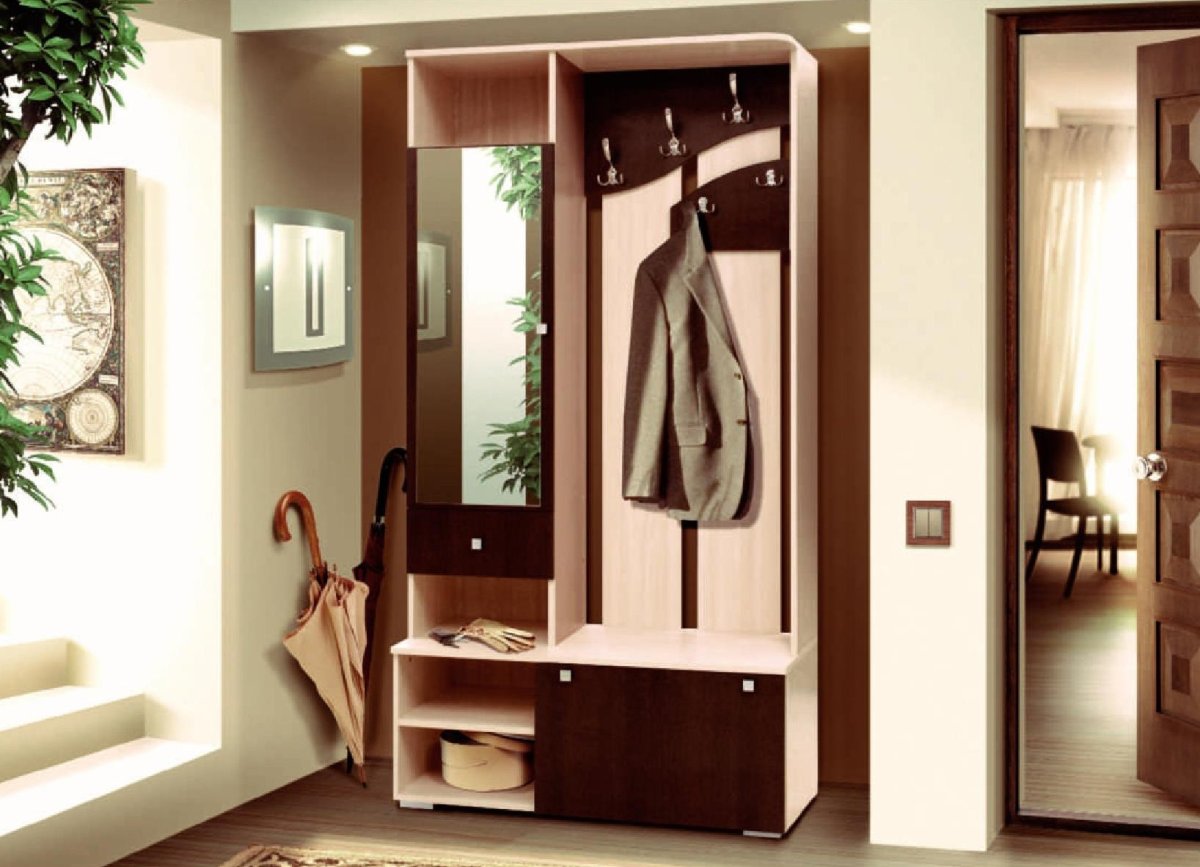 Прихожая Прима дуб сонома/белый