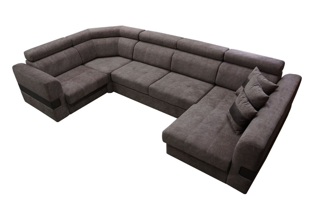 П-образный диван в интерьере