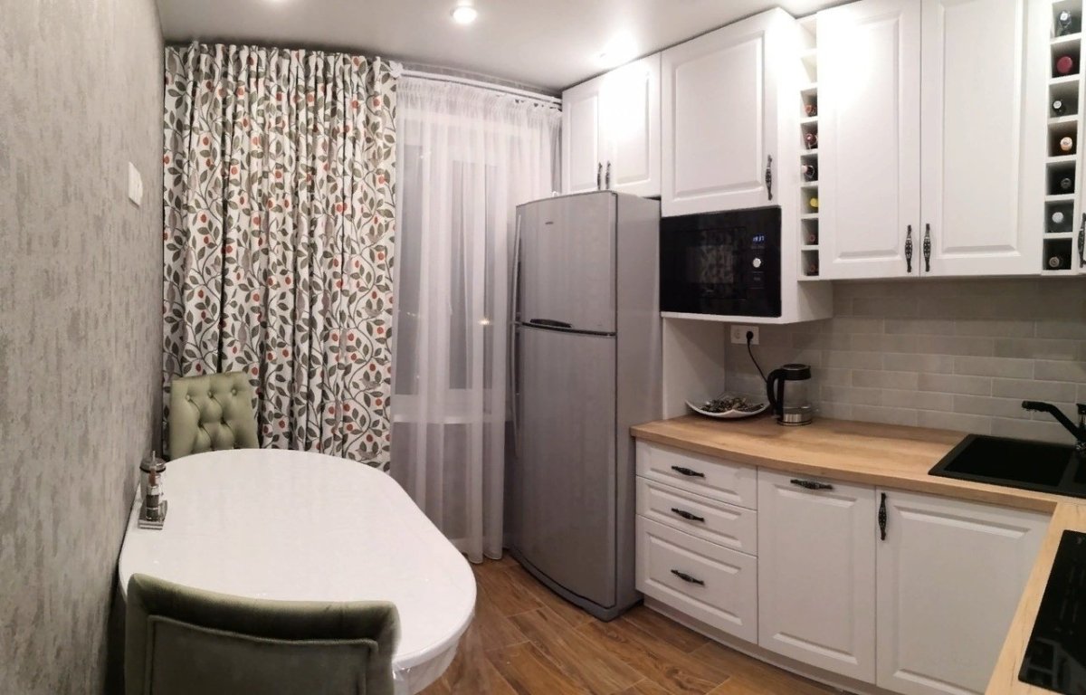 Кухня в хрущевке 9 кв.м