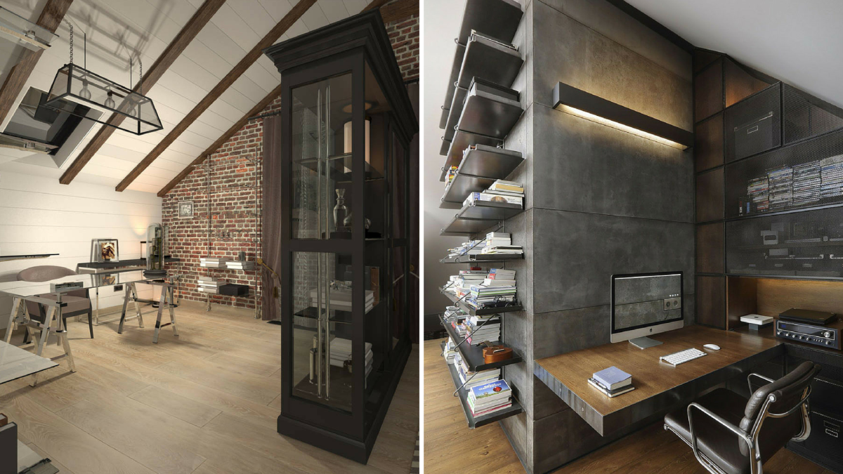 Мебель, стеллаж лофт Индастриал