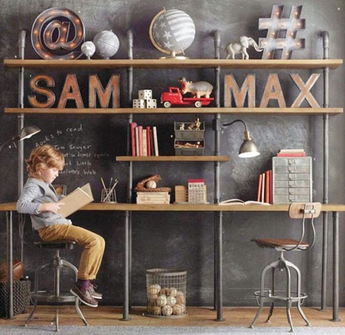 Телевизор в интерьере лофт