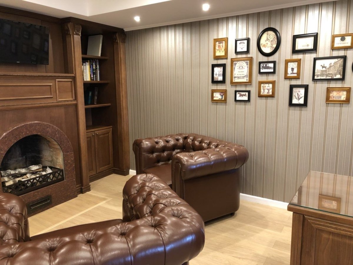 Рабочий кабинет дома интерьер