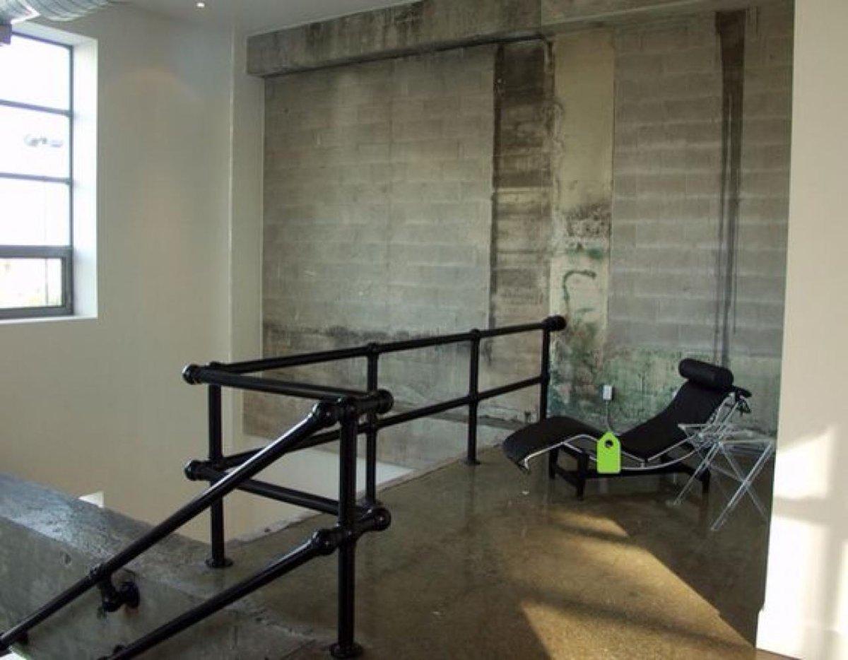 Лестница двухмаршевая лофт