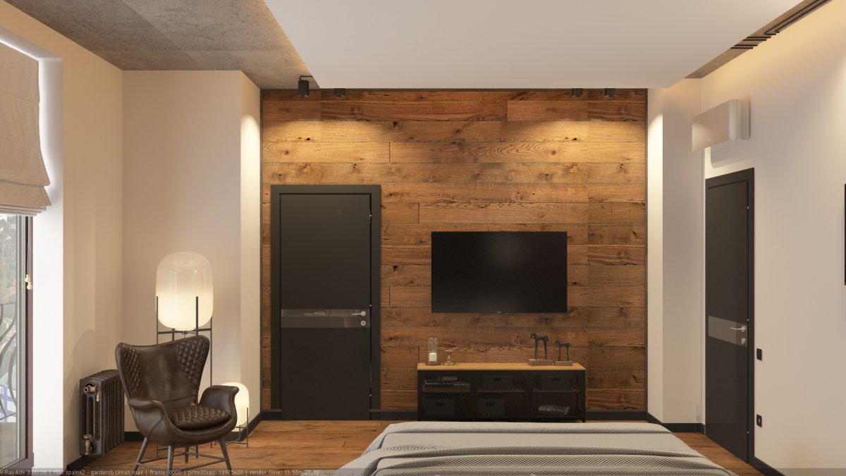 Межкомнатные двери из дерева в интерьере