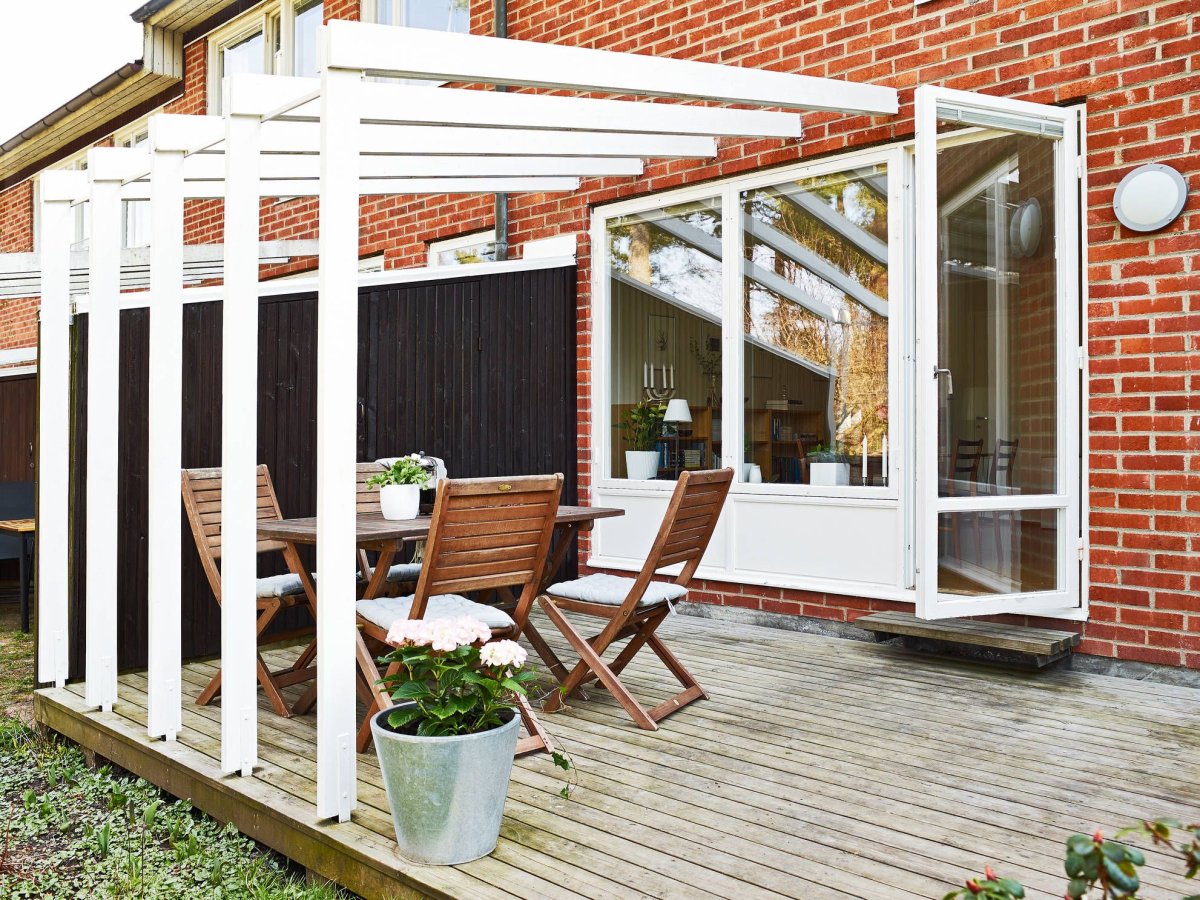 Крытые террасы