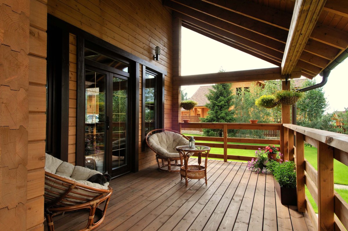 Терраса к дому