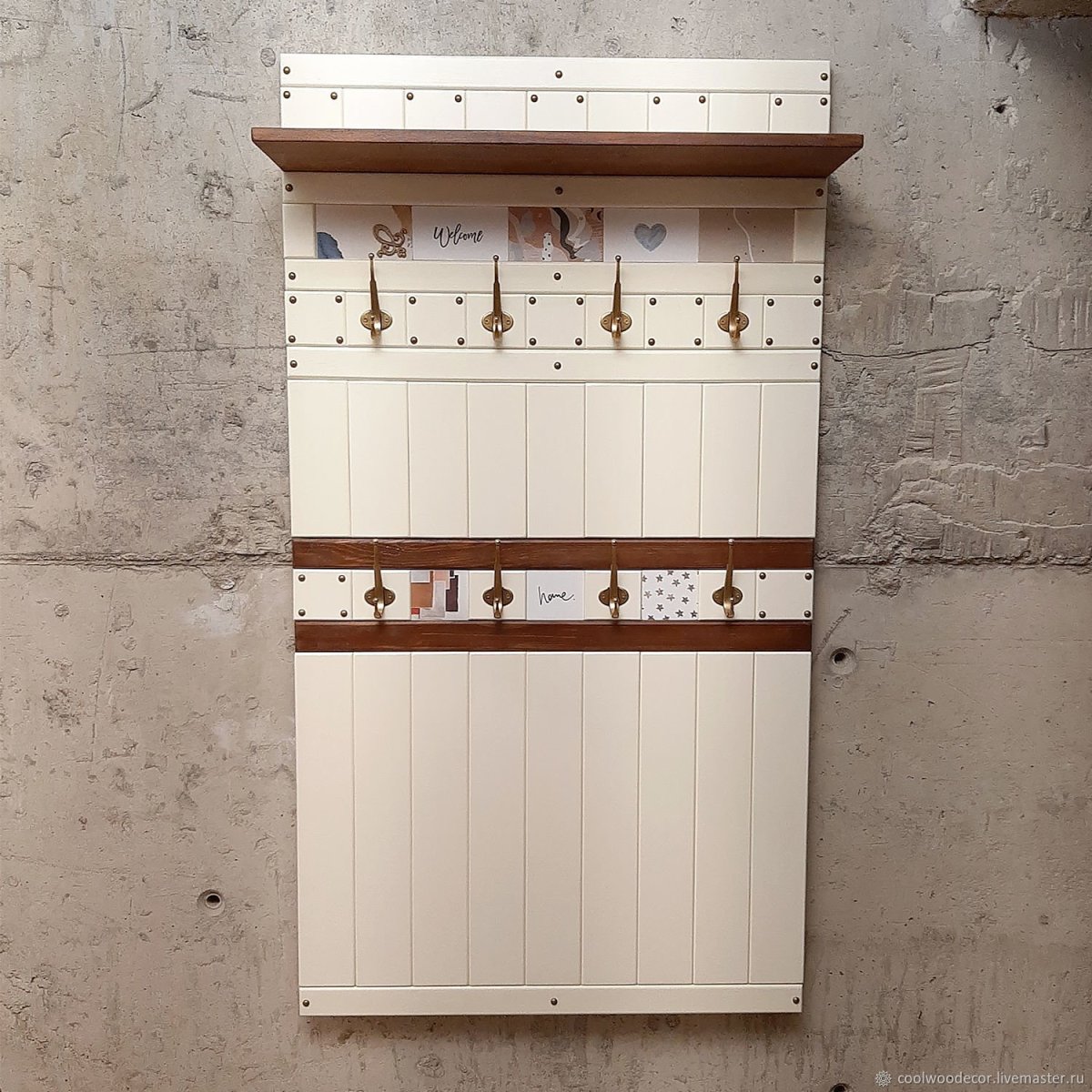 Настенная вешалка Мерлен в02