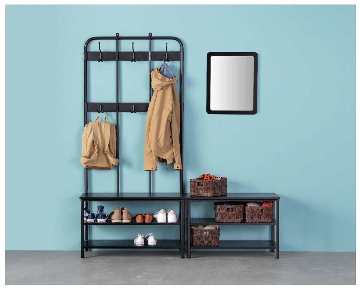 Обувница в прихожую лофт Индастриал