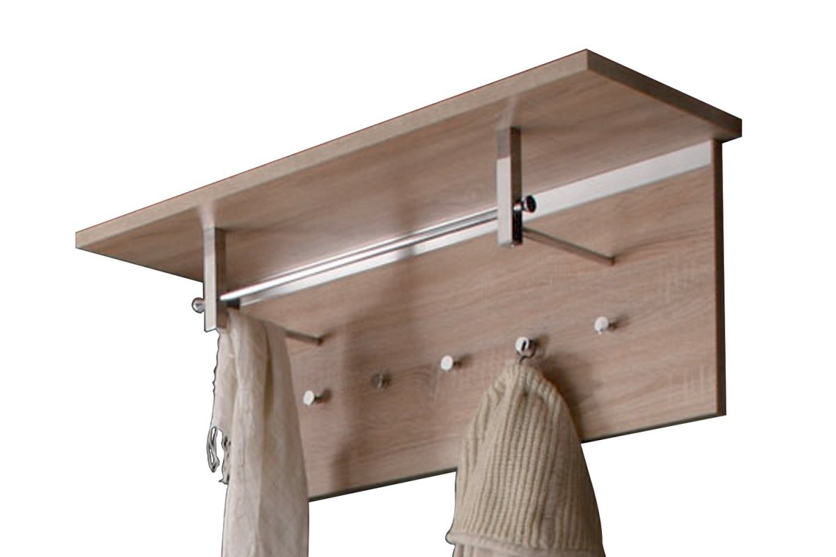 Tatkraft solution вешалка для прихожей с банкеткой и 2-я полками для обуви