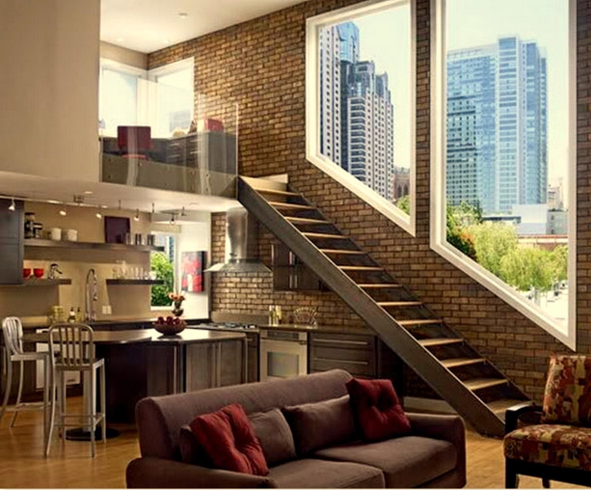 Двухэтажная квартира