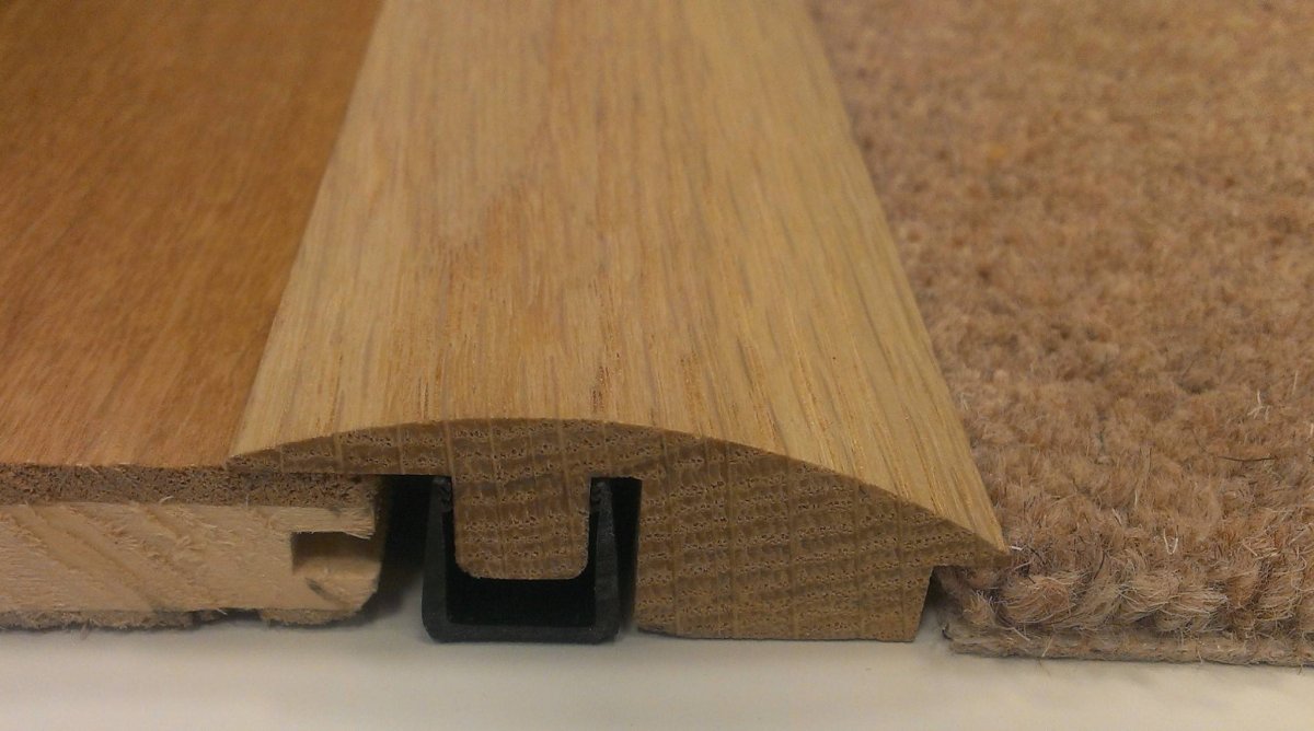 Порожки для линолеума со скрытым креплением