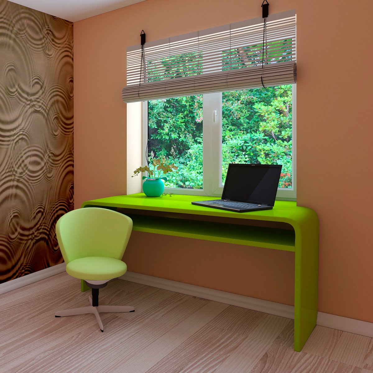 Красивый подоконник