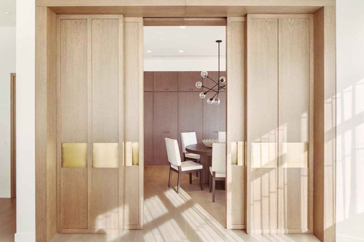 Двери купе для зонирования комнаты