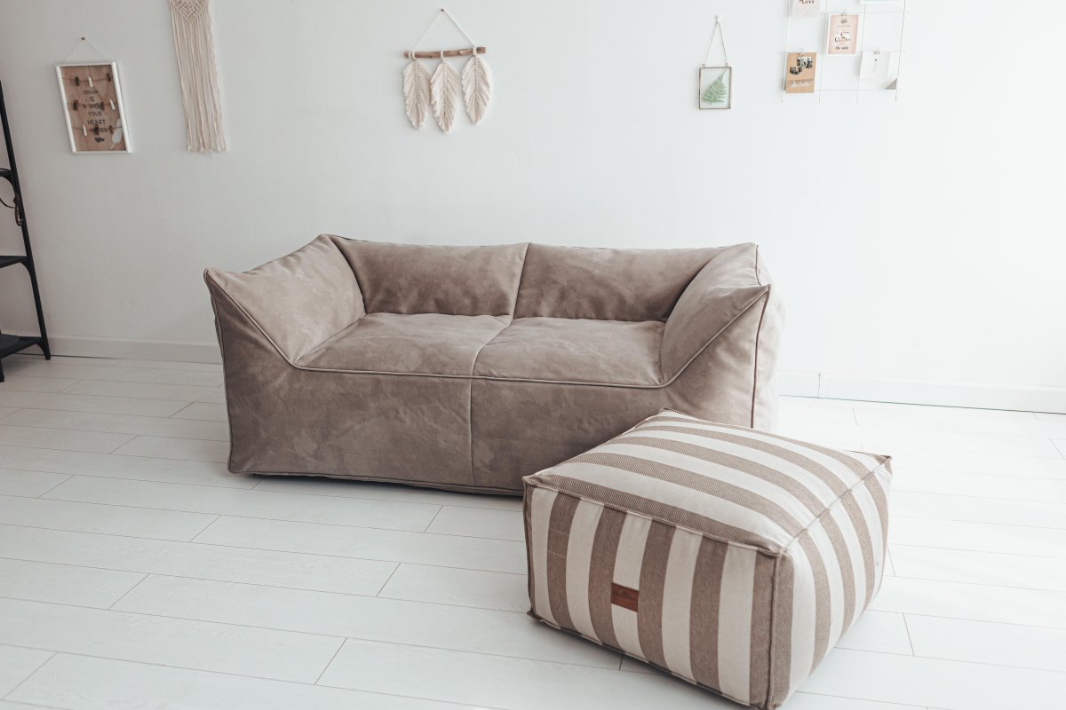 Диван бескаркасный раскладной