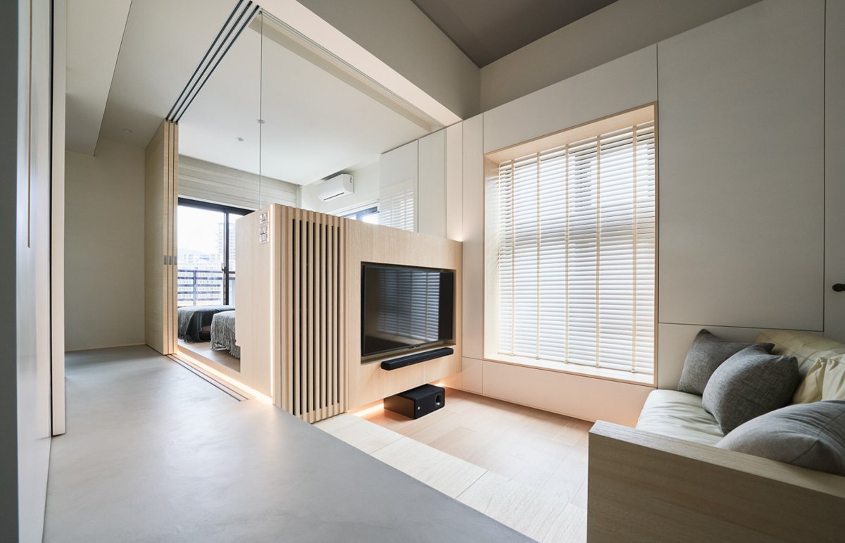 Спальня в японском стиле 12кв