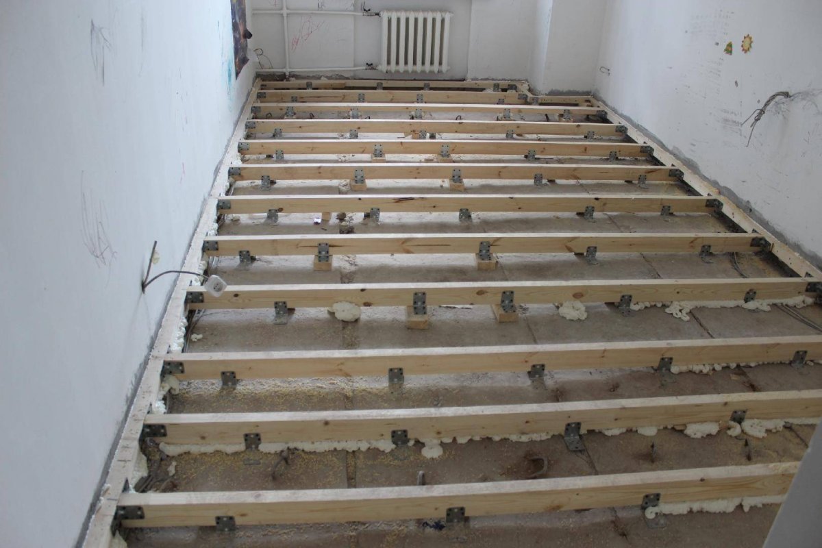 Пол в деревянном доме