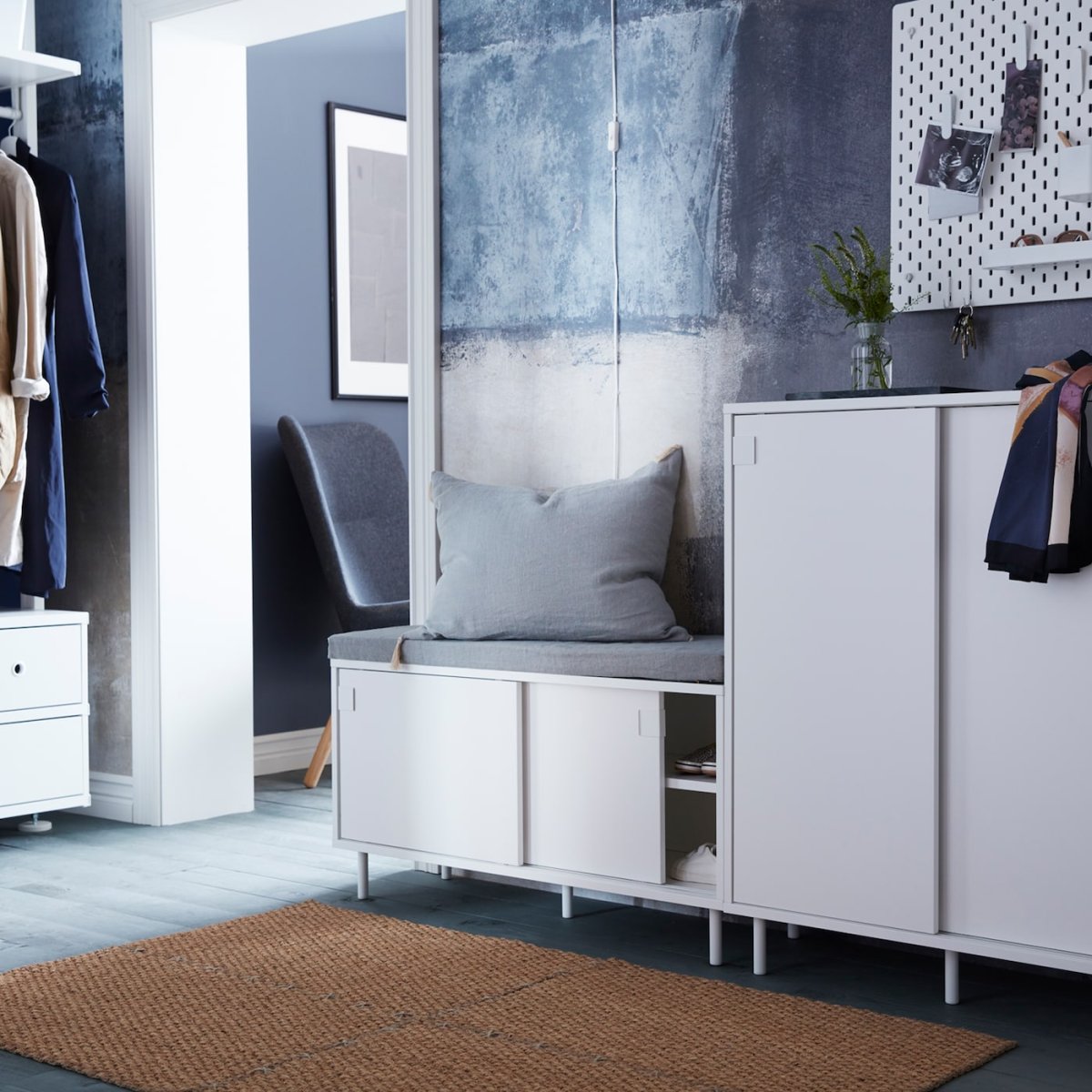 Квартиротека икеа коридор