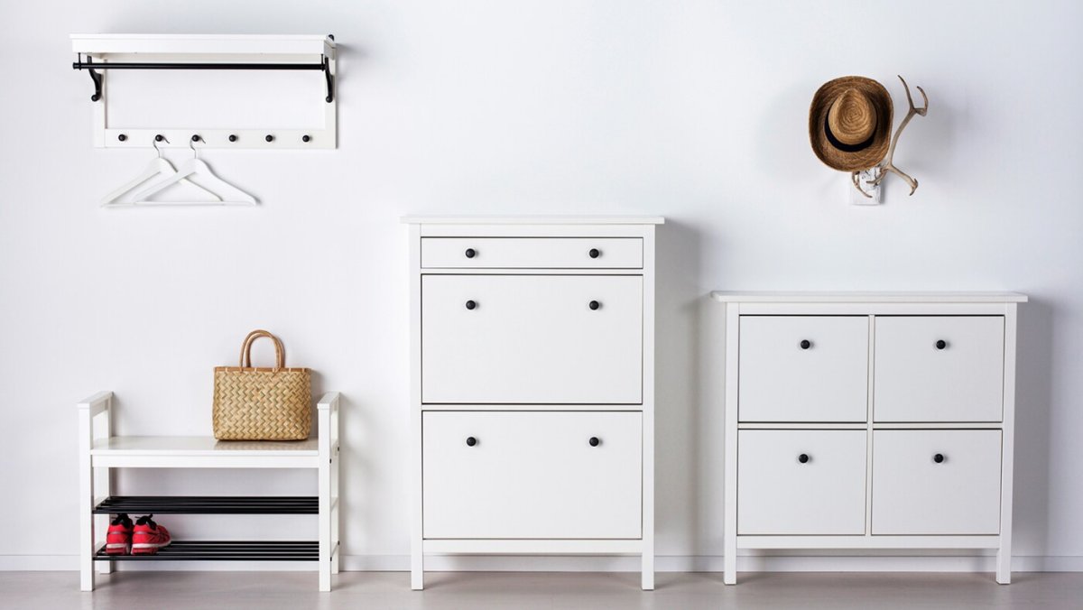 Ikea hemnes галошница