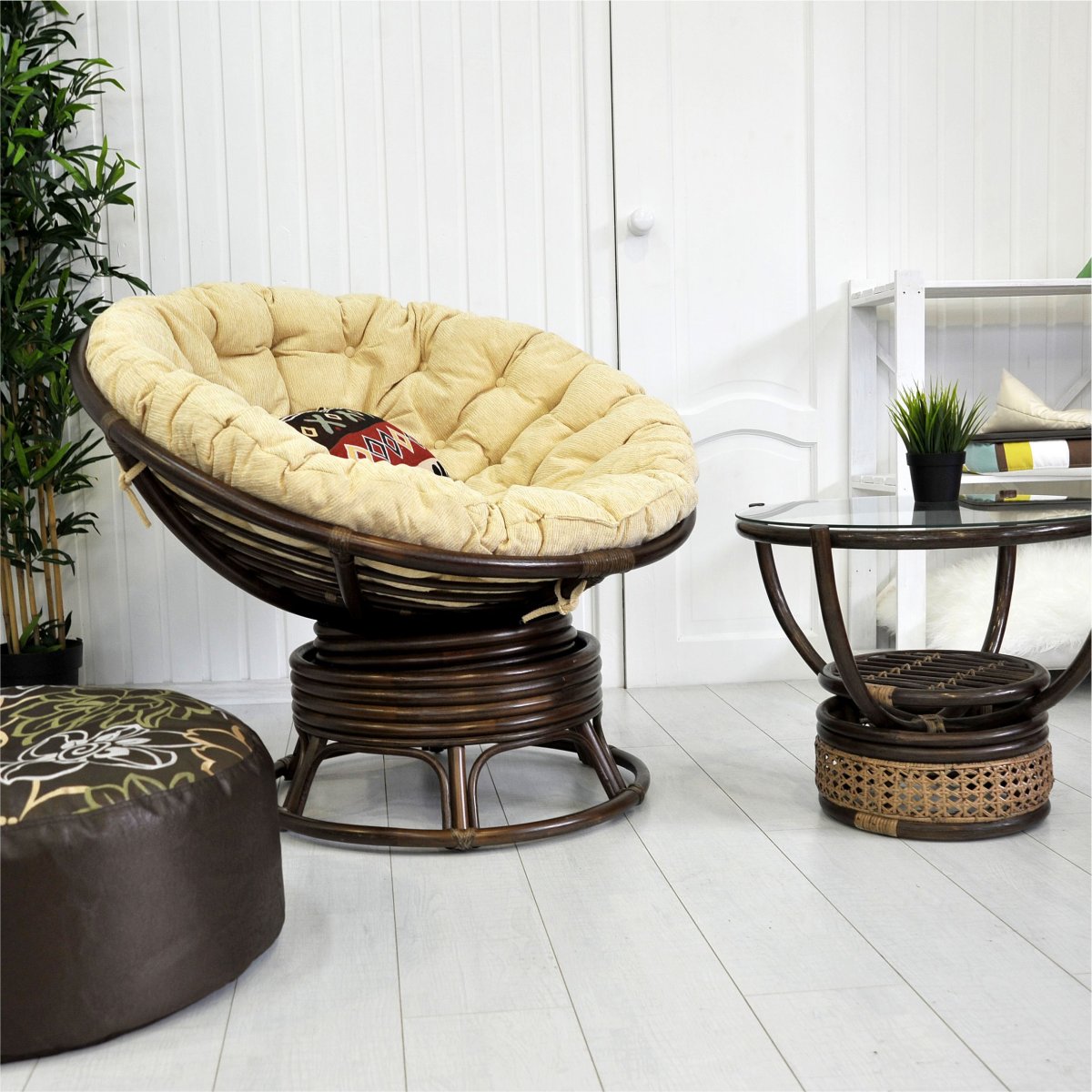 Бескаркасное кресло Ракушка