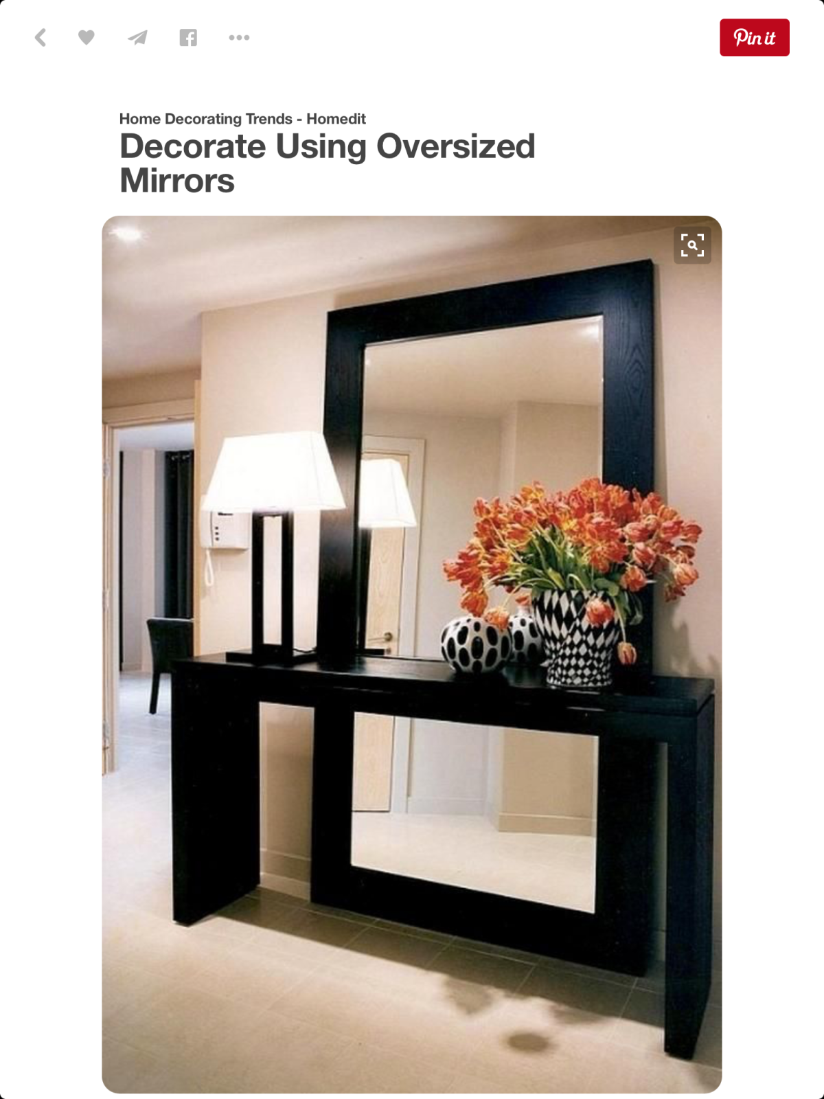 Консоль зеркальная GD-1a13