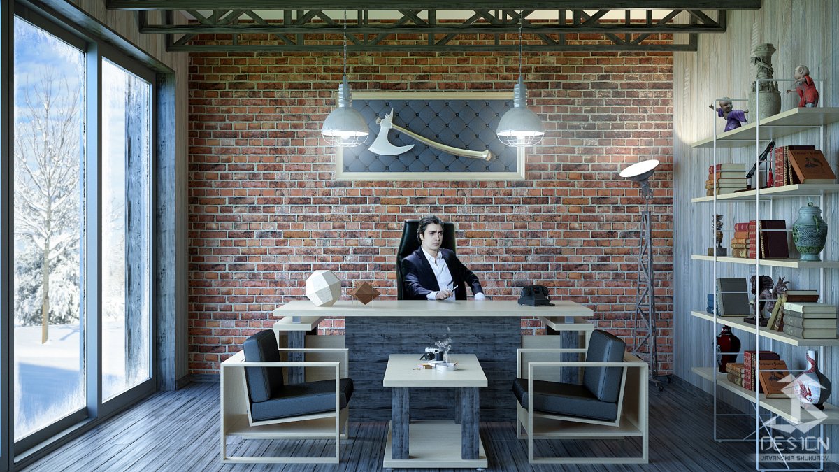 Офис лофт 25м2