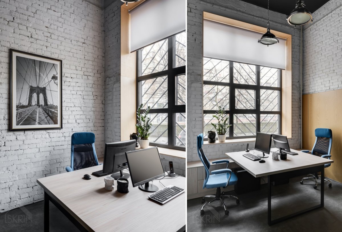 Industrial Loft Design офис