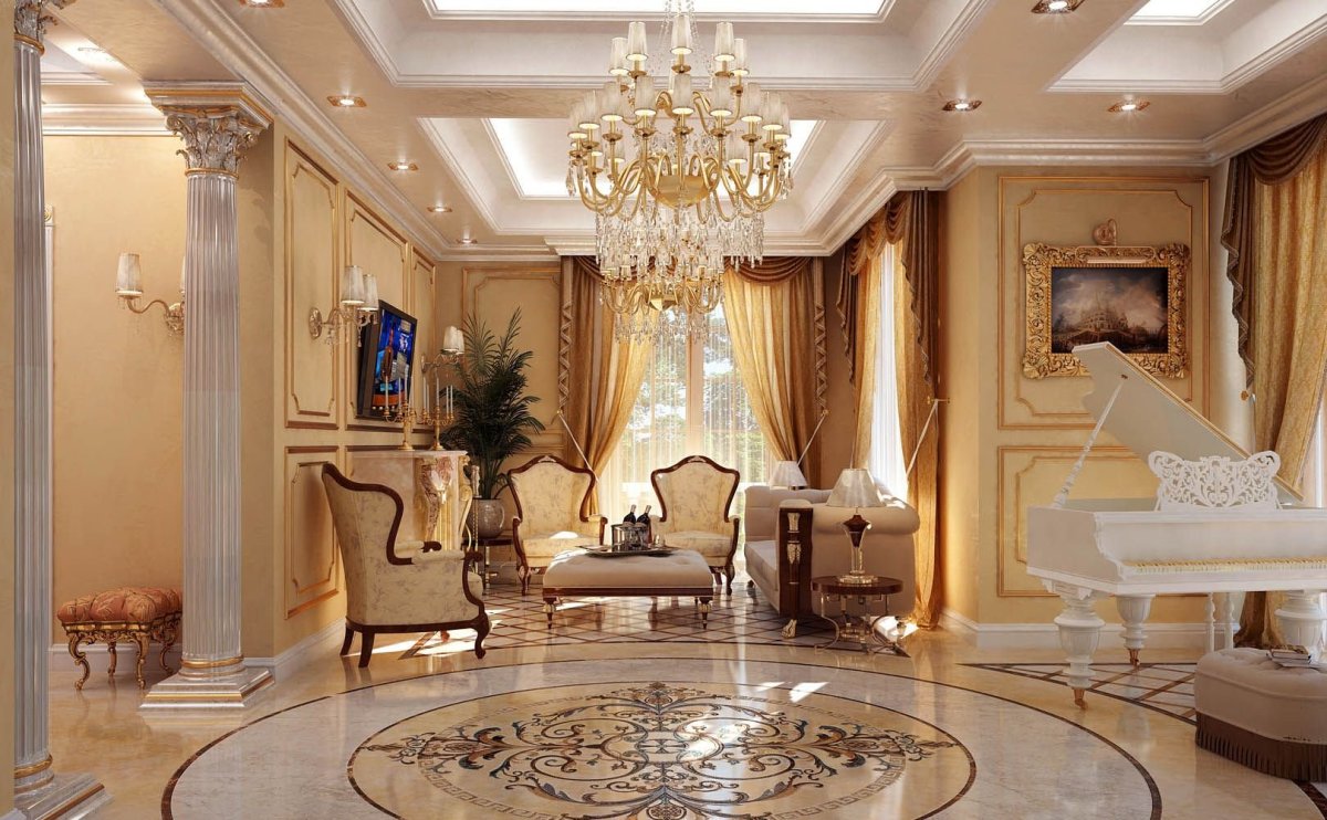 Шикарный интерьер