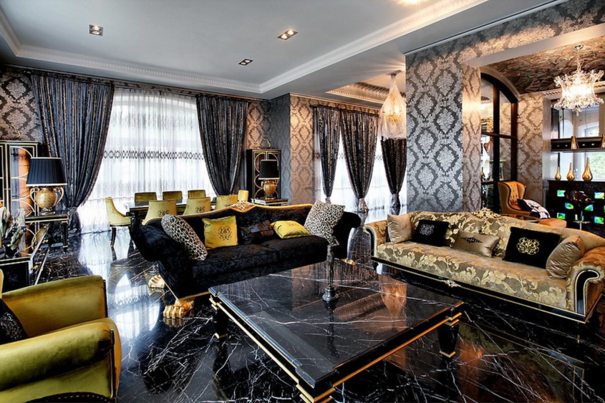 Интерьеры домов на Рублевке