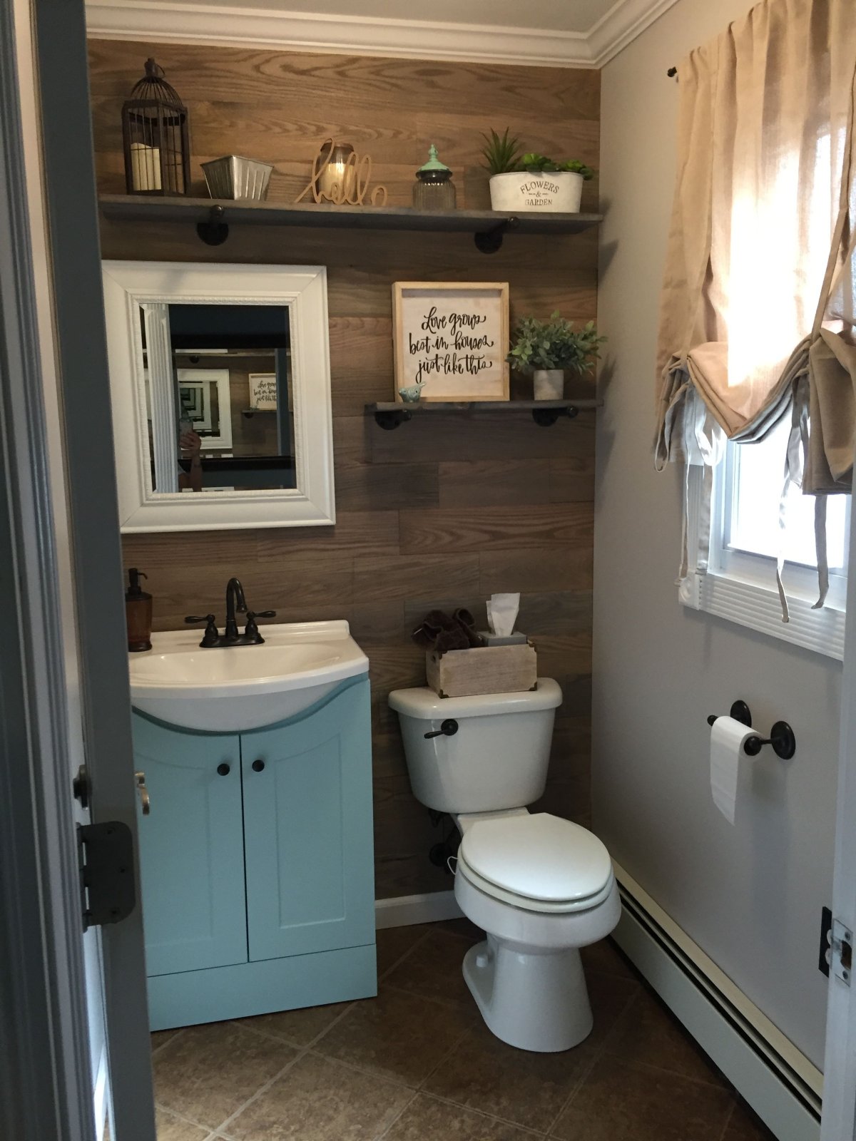 Уютный туалет