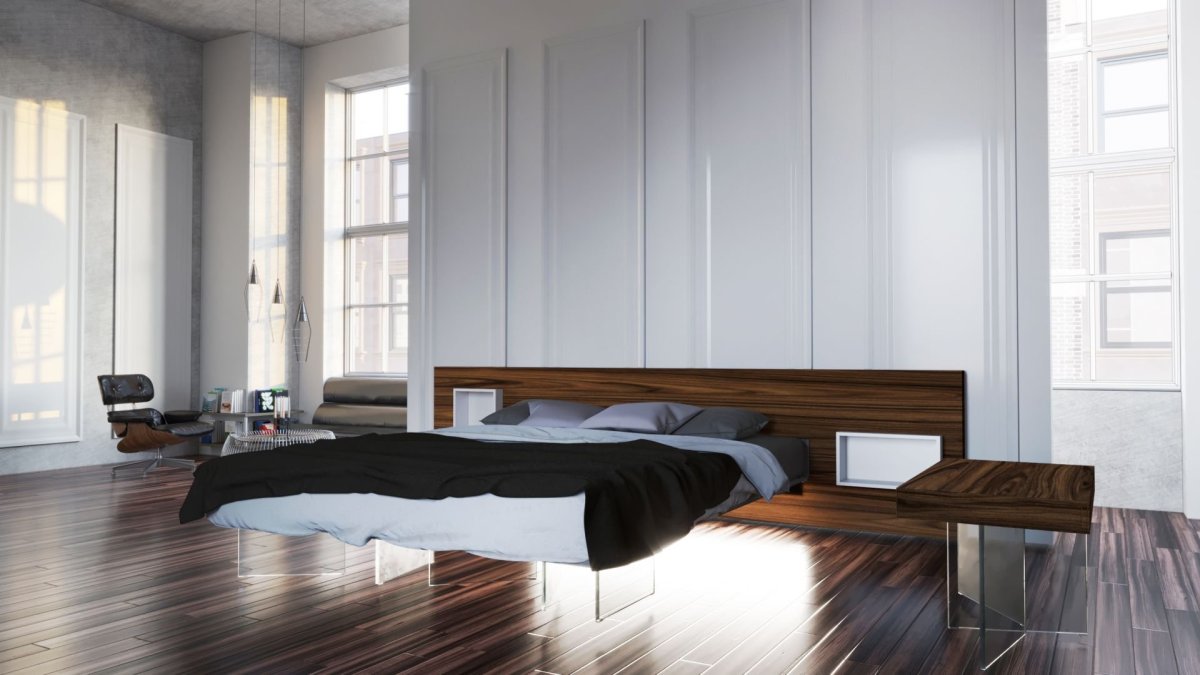 Левитирующая кровать в стиле Loft