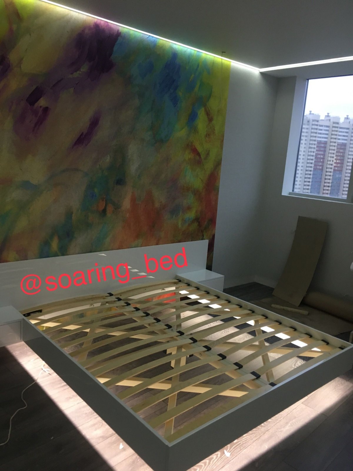 Левитирующая кровать лофт