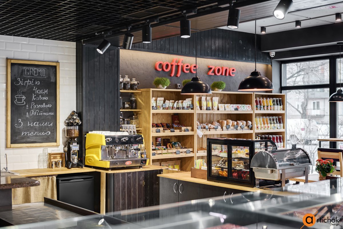 Магазин в стиле лофт