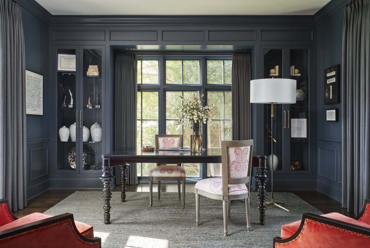 Кабинет в американском стиле